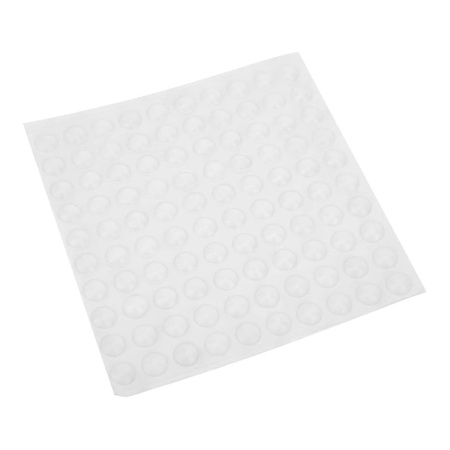Odbojnik Samoprzylepny Do Mebli - 10x3mm - Podkładka Silikonowa - 100szt