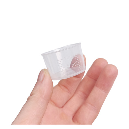 Pojemnik Z Precyzyjną Miarką do 10ml - Praktyczne Narzędzie z Tworzywa Sztucznego